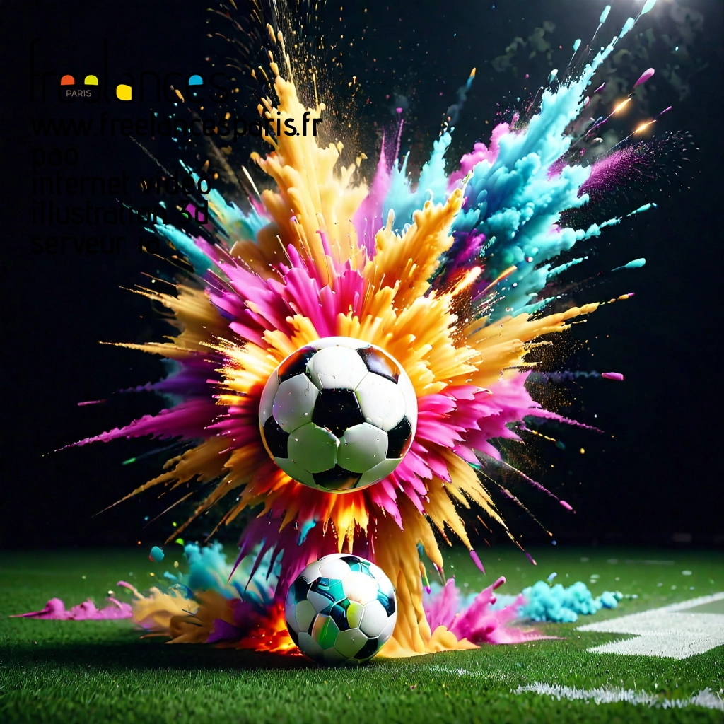 Pao mise en page internet vidéo illustration 3d serveur IA générative AI freelance paris studio de création magazines ss0rls70